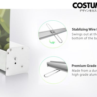 Display System With Print Roll Up Banner Costumice Design 4