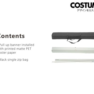 Roll Up Banner Costumice Design