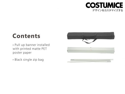 Roll Up Banner Costumice Design