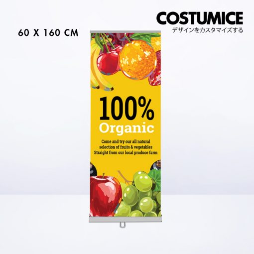 Display System With Print Roll Up Banner Costumice Design 600X1600 Front