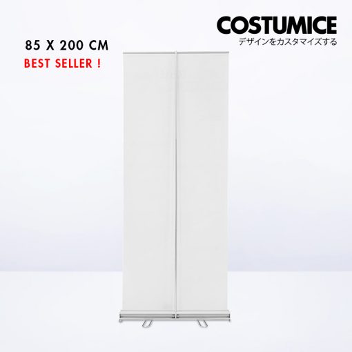 Display System With Print Roll Up Banner Costumice Design 850X2000 Back