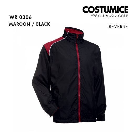 Reversible Windbreaker Jacket Wr03 Costumice Design Wr0306 Reverse
