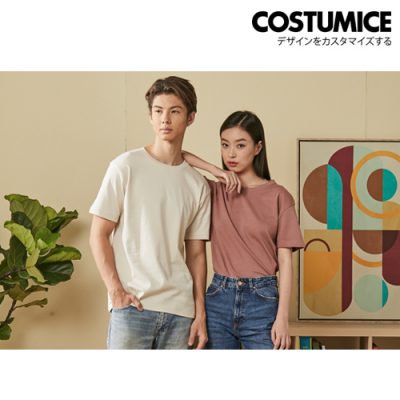 Regular Round Neck T Shirt Cotton Interlock 220GSM LeFonse RC06