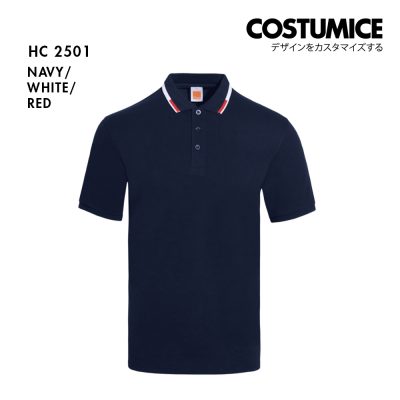 Custom Polo Tee No Minimum Costumice Design Hc25