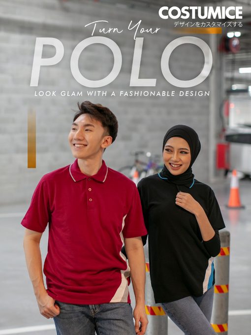 Customized Polo Shirt With Logo Costumice Design