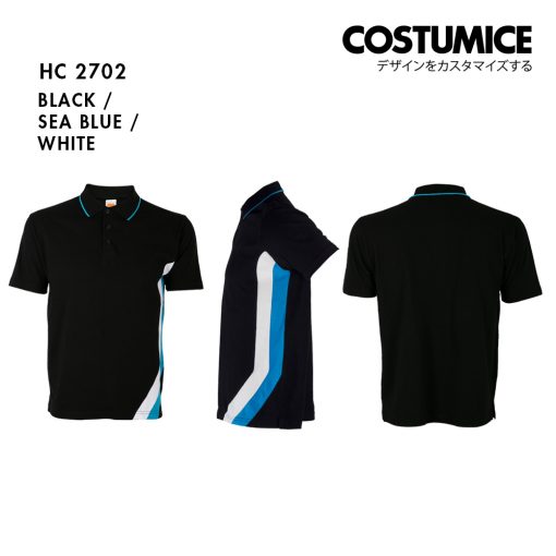 Customized Polo Shirt With Logo Costumice Design
