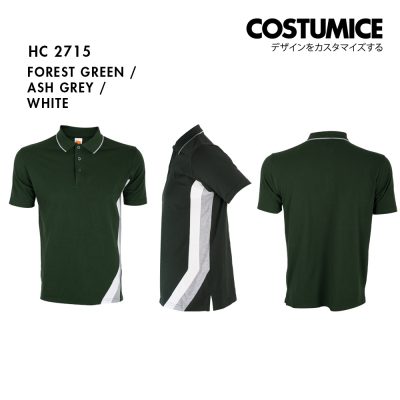 Customized Polo Shirt With Logo Costumice Design