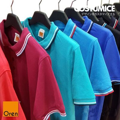 Customized Polo Shirts With Logo Costumice Design