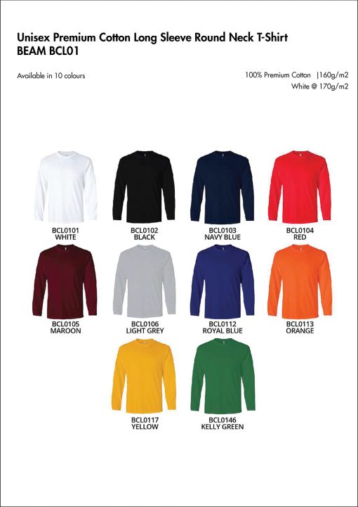 Custom Long Sleeve T Shirt Costumice Design