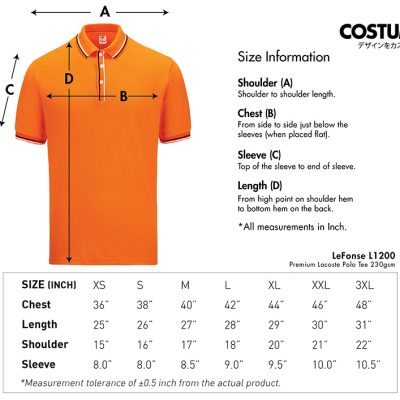 Polo Uniform Shirts With Logo Costumice Design