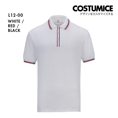 Premium Lacoste Polo Tee 230Gsm Costumice Design X Lefonse L1200 White
