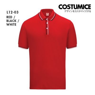 Premium Lacoste Polo Tee 230Gsm Costumice Design X Lefonse L1200 Red