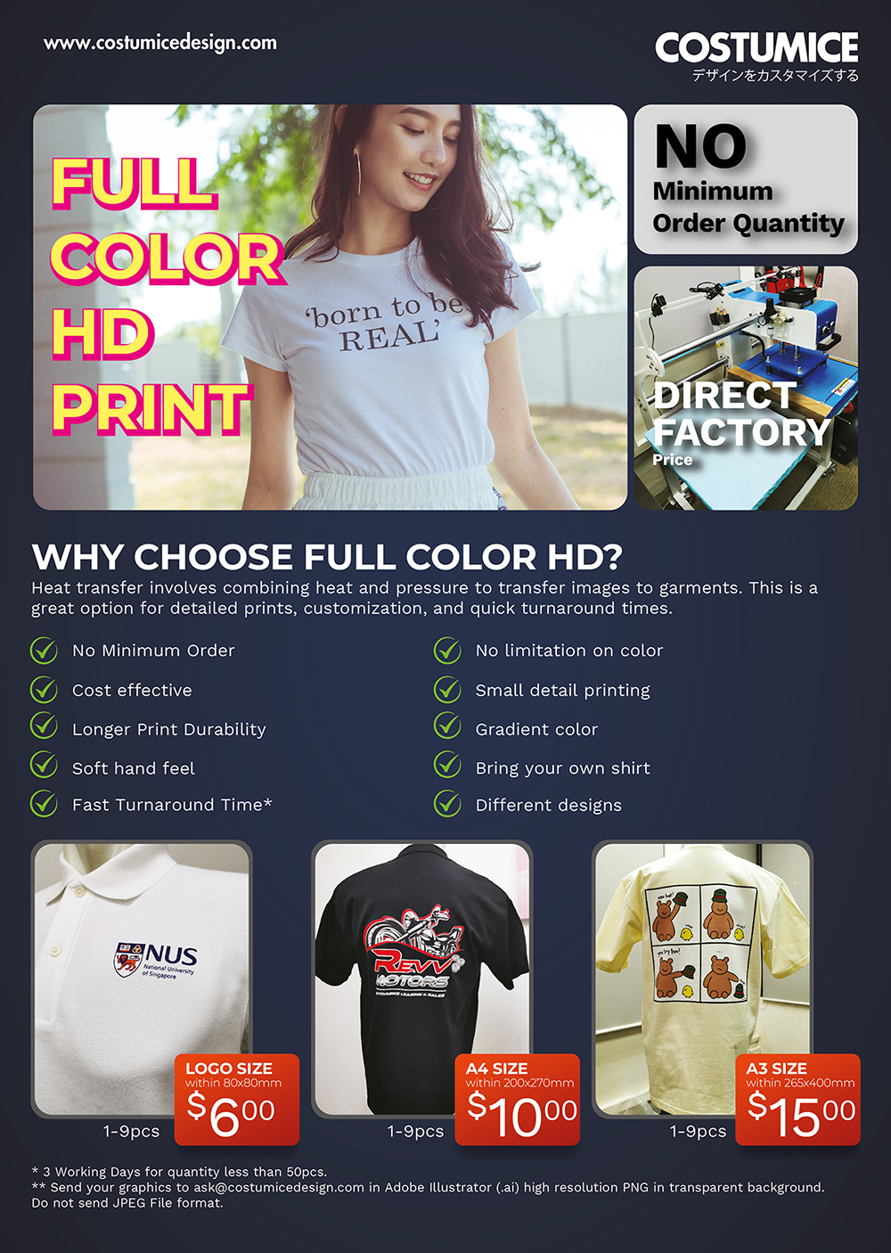 Full Color Hd Print 4 Full Color Hd Print X Costumice Design