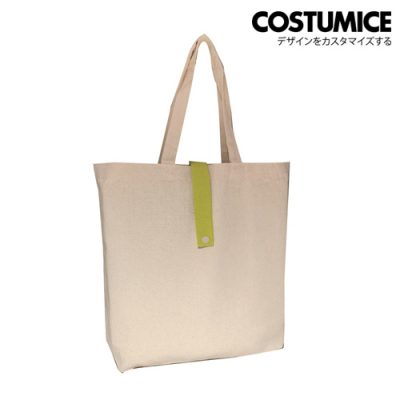 Spb181 12Oz Foldable Canvas Bag Apple Green