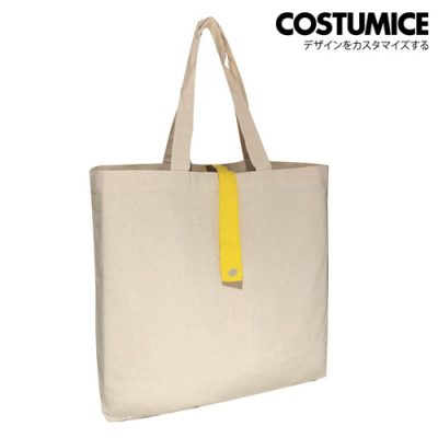 Spb181 12Oz Foldable Canvas Bag Yellow