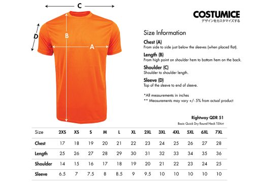 Rightway-Qdr51-Basic-Quick-Dry-Round-Neck-T-Shirt-2025-Size-Information-X-Costumice-Design