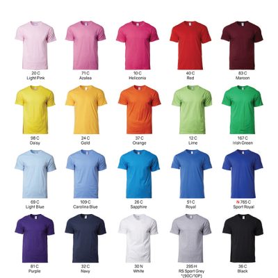 Gildan 76000B Premium Cotton Youth Tee 180Gsm 2024 Color Options X Costumice Design Hr