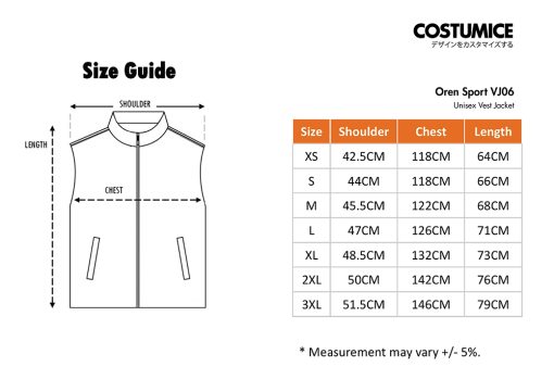 Vest Jacket Customization Costumice Design