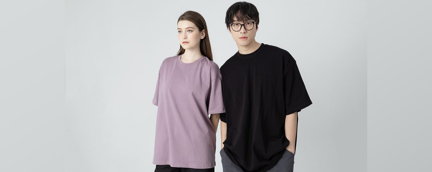 Arrive Guide Ag280 Sartorial Siro Cotton Oversized Fit T-Shirt 280Gsm Banner X Costumice Design