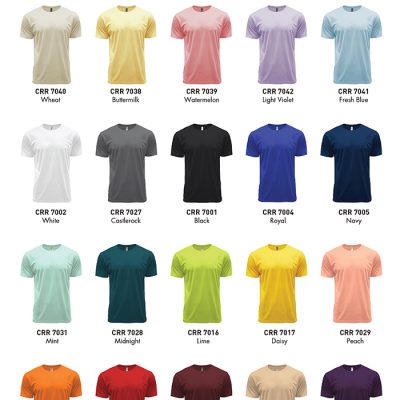 Crossrunner Crr7000 Drytec Performance Short Sleeve Tee 2025 Color Options X Costumice Design