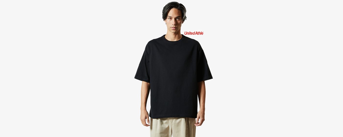 United Athle Ua5508-01 Cotton Oversized Adult T-Shirt 190Gsm Banner X Costumice Design