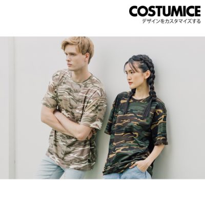 camouflage t shirt ANVIL 939 Adult Midweight Camouflage Tee 170gsm costumice design