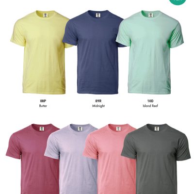 Comfort Colors 1717 Soft Washed T Shirt 210Gsm 2025 Color Options X Costumice Design Lr