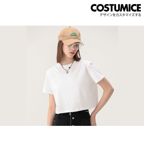 Siro Cotton Cropped Top 210gsm (XGS200) 3 custom crop top shirts costumice design