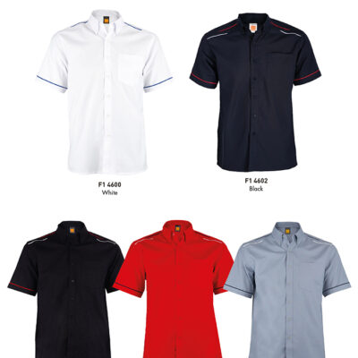 Unisex Corporate Uniform Short Sleeve Shirt (Oren Sport F1 46) 7 Oren Sport F1 46 Unisex Corporate Uniform Short Sleeve Shirt 2026 Color Options X Costumice Design