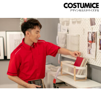 Customised Uniform Oren Sport F1 46 Unisex Corporate Uniform Short Sleeve Shirt Costumice Design