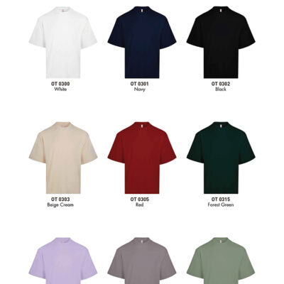 Oren Sport OT03 Premium Oversized T-Shirt 280gsm 2026 Color Options X Costumice Design