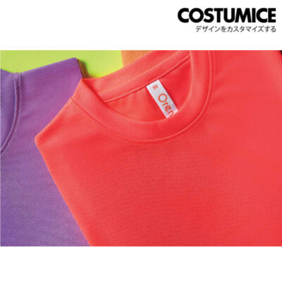 Quick Dry Kids Tee Oren Sport Qd68 Kids Microfibre Eyelet Short Sleeve T-Shirt X Costumice Design 1